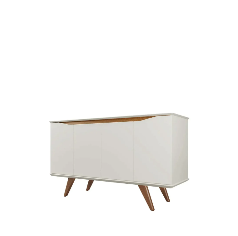 Buffet Olive 135cm Off White